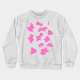 Strawberry Milk , Pink And White Crewneck Sweatshirt